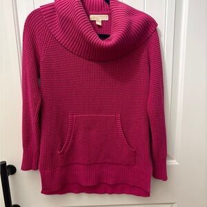 MICHAEL Michael Kors Fuchsia Cowl Neck Sweater